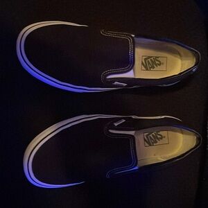 Vans Men's Black Slip-On Shoes